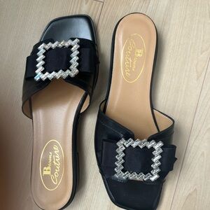 Browns Couture Slide Sandals